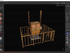 Gas distribution station 3D 模型