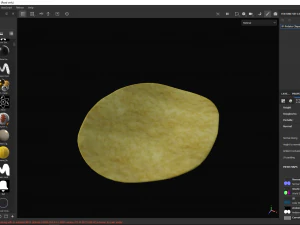 Potato Chips 3D Model