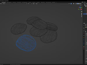 Potato Chips 3D Model