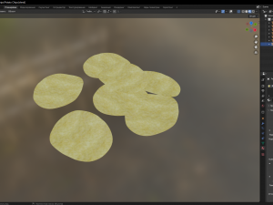 Potato Chips Modèle 3D