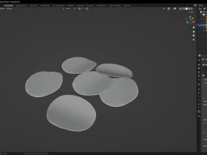 Potato Chips 3D Model