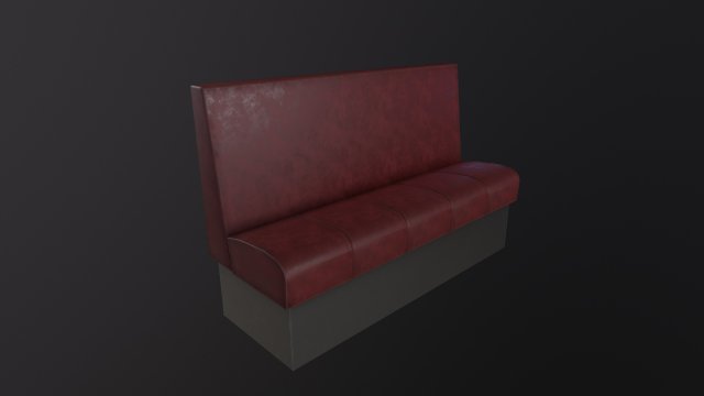 Old Sofa 3D मॉडल .c4d .max .obj .3ds .fbx .stl .blend 
