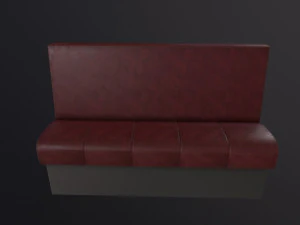 古いソファ 3Dモデル