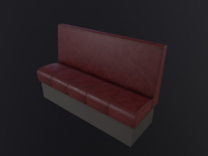Old Sofa 3D मॉडल