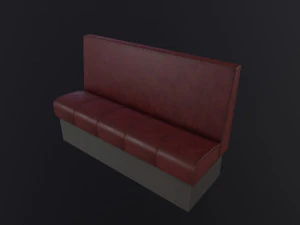 古いソファ 3Dモデル