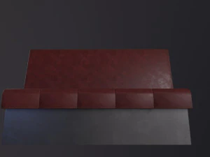 古いソファ 3Dモデル