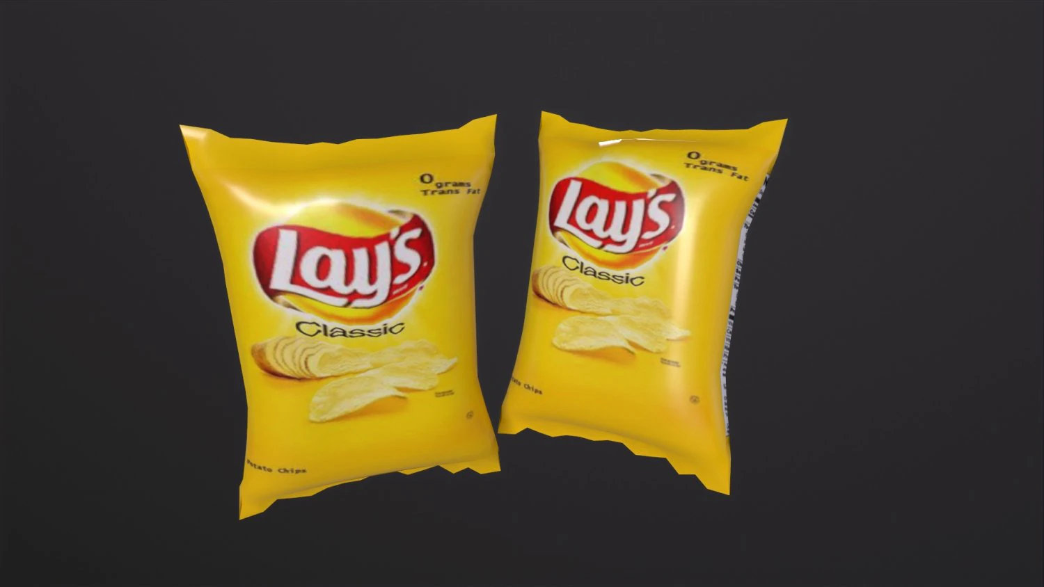 Chips Packaging lays 3D Model .c4d .max .obj .3ds .fbx .stl .blend 