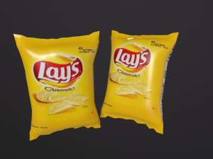 Chips Packaging lays Modelo 3D