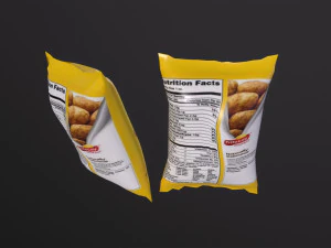 Chips Packaging lays 3D Model