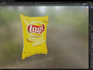 Chips Packaging lays 3D Model