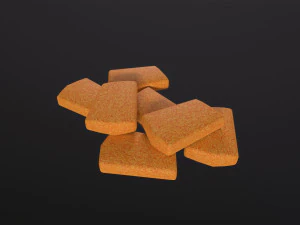 Nuggets de frango Modelo 3D