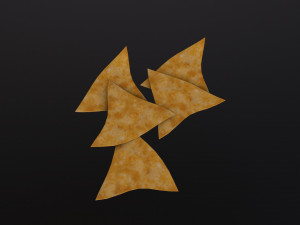 Nachos Chip Modèle 3D