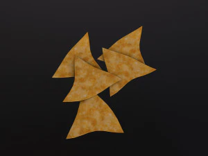 Nachos Chip 3D Model