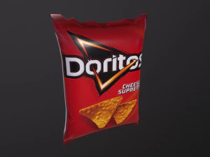 Chips Packaging Doritos 3D Model