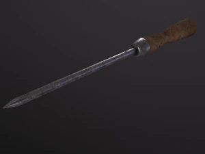Old Flathead and Phillips Screwdrivers 3D Model