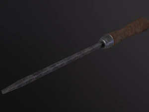 Old Flathead and Phillips Screwdrivers 3D Model