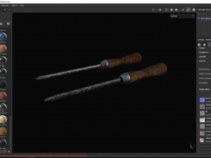 Old Flathead and Phillips Screwdrivers Model 3D