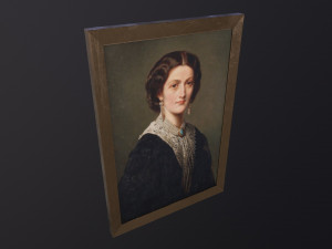 Old Portrait 3Dモデル