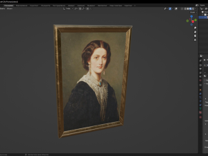 Old Portrait 3Dモデル
