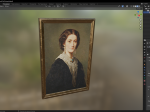 Old Portrait 3Dモデル