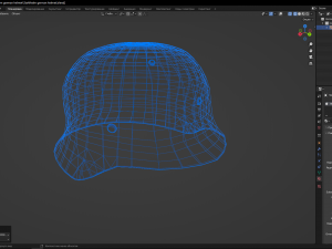 Stahlhelm german helmet 3D Model