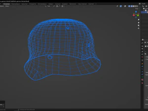 Stahlhelm german helmet 3D Model