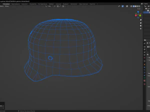 Stahlhelm german helmet 3D Model
