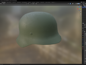 Stahlhelm german helmet 3D Model