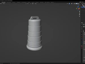 Construction Barrel 3D Model