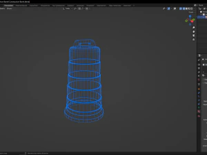 Construction Barrel 3D Model