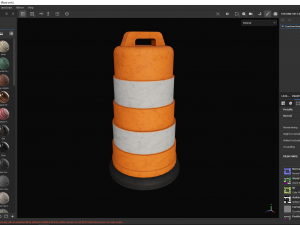 Construction Barrel 3D 모델