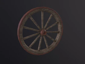 Rueda de carro Modelo 3D