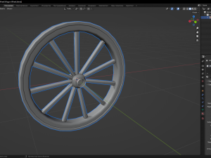 Wagon Wheel Modelo 3D