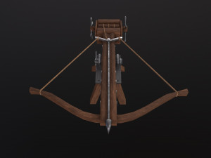 Medieval Ballista 3D 모델
