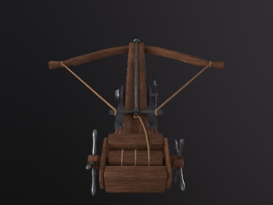Medieval Ballista 3D 모델
