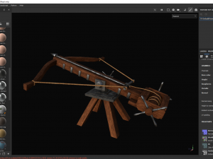 Medieval Ballista 3D 모델
