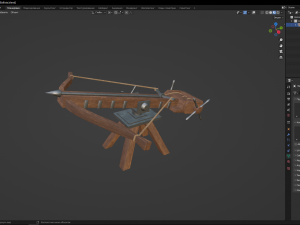Medieval Ballista 3D 모델