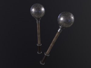 Blunt Mace 3D Model
