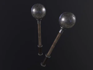 무딘 메이스 3D 모델