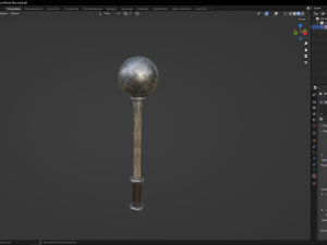 Blunt Mace Model 3D