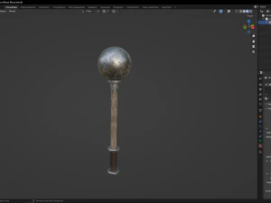 Blunt Mace 3D Model