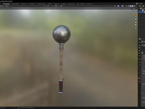 Blunt Mace Model 3D