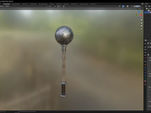 Blunt Mace 3D Model