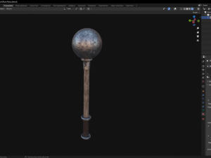 Blunt Mace Model 3D