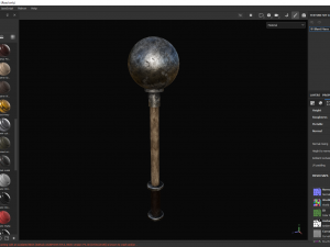 Blunt Mace Model 3D