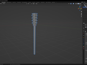 Wood Mace 3Dモデル