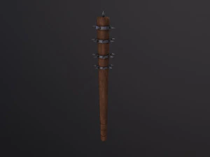 Spiked Club 3D Model