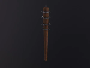 Spiked Club 3D Model