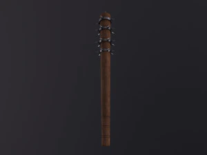 Spiked Club 3D Model