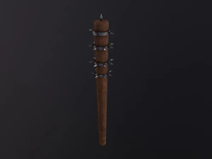 Spiked Club 3D Model